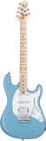 Sterling By Music Man Cutlass CT30HSS Electric Guitar - Striking Chopper Blue with HSS Pickup Configuration