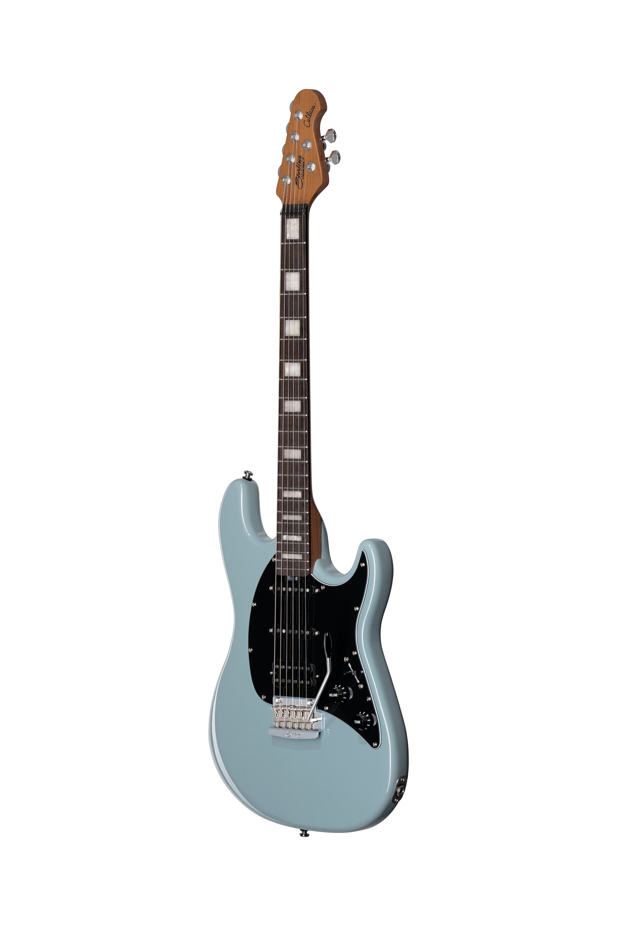 Sterling By Music Man Cutlass CT50XHSS in Aqua Grey