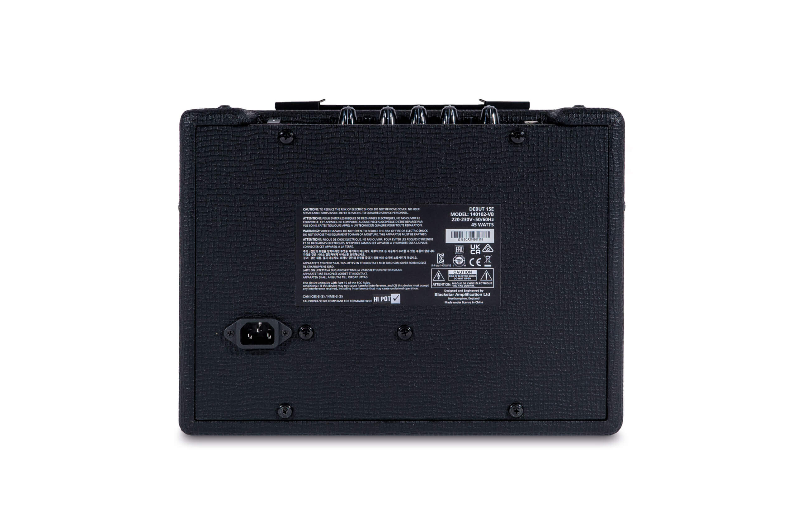 Blackstar Debut 15 Watt Amplifier in Black