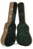 Faith Acoustic Electric Guitar in Dark Natural Gold with Case