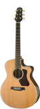 Walden Guitars G633RCE-G Natura Solid Cedar Top/Ovangkol Maple Armrest Grand Auditorium Acoustic Cutaway-Electric - Gloss Natural