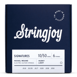 Stringjoy Signatures Husky Light Gauge (10-50) Nickel Wound Electric Guitar Strings