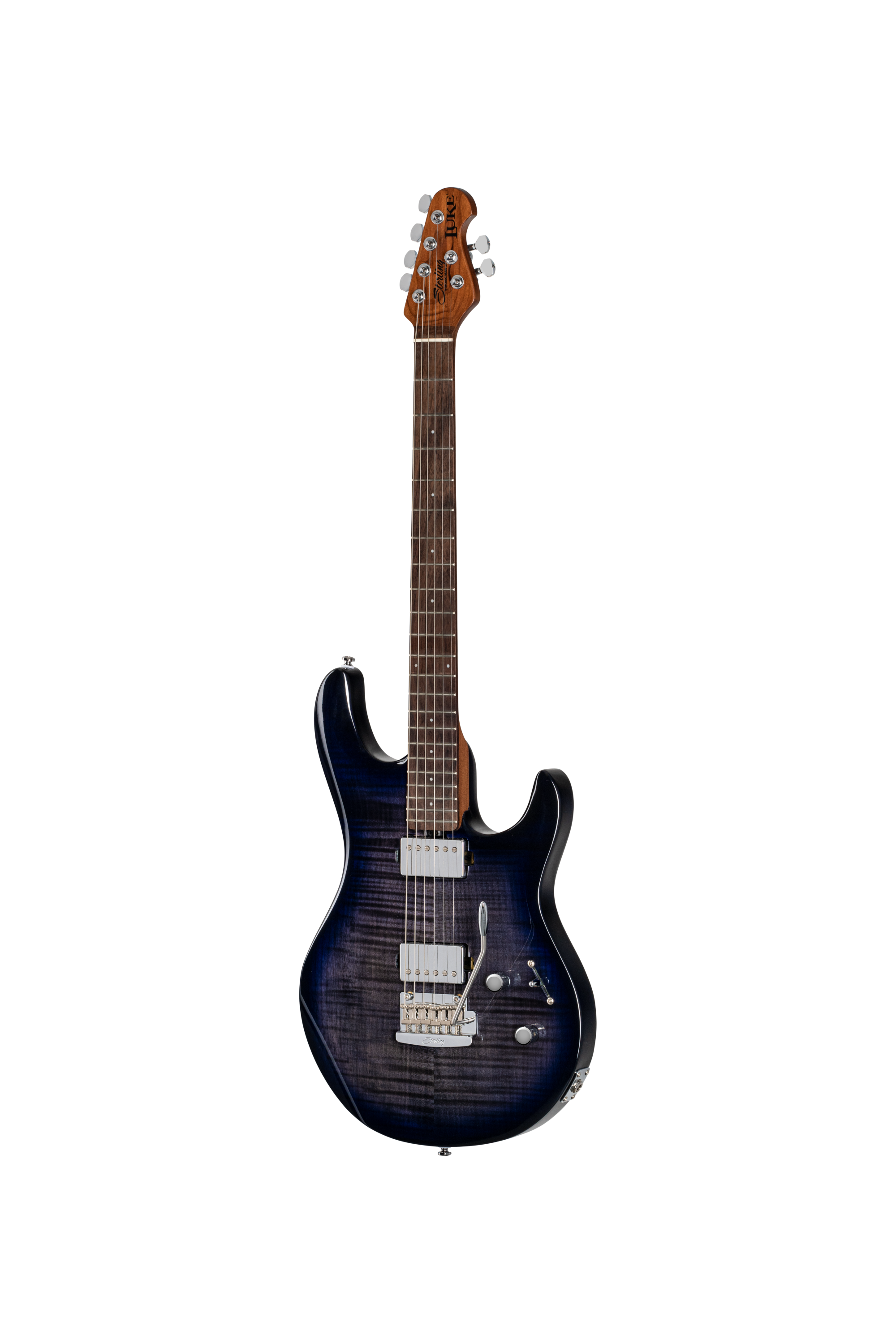 Sterling By Music Man Luke LK100 in Blueberry Burst