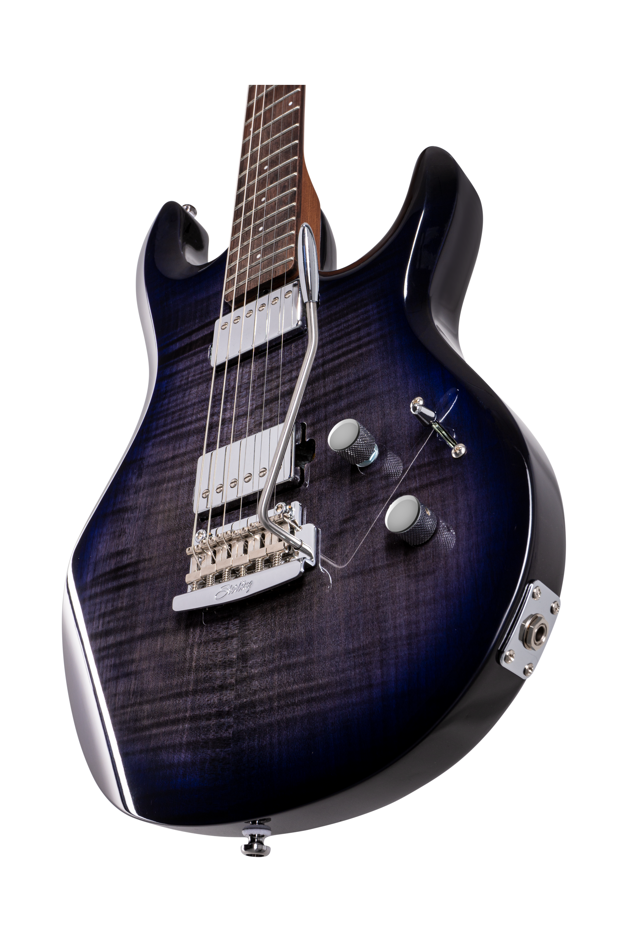 Sterling By Music Man Luke LK100 in Blueberry Burst