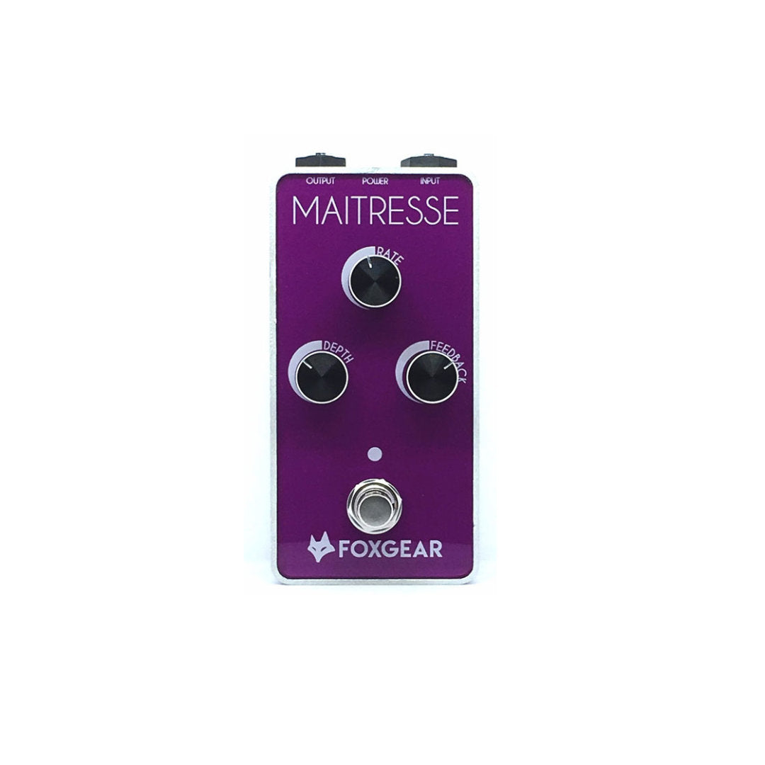 Foxgear Maitresse Vintage Analogue Flanger Pedal