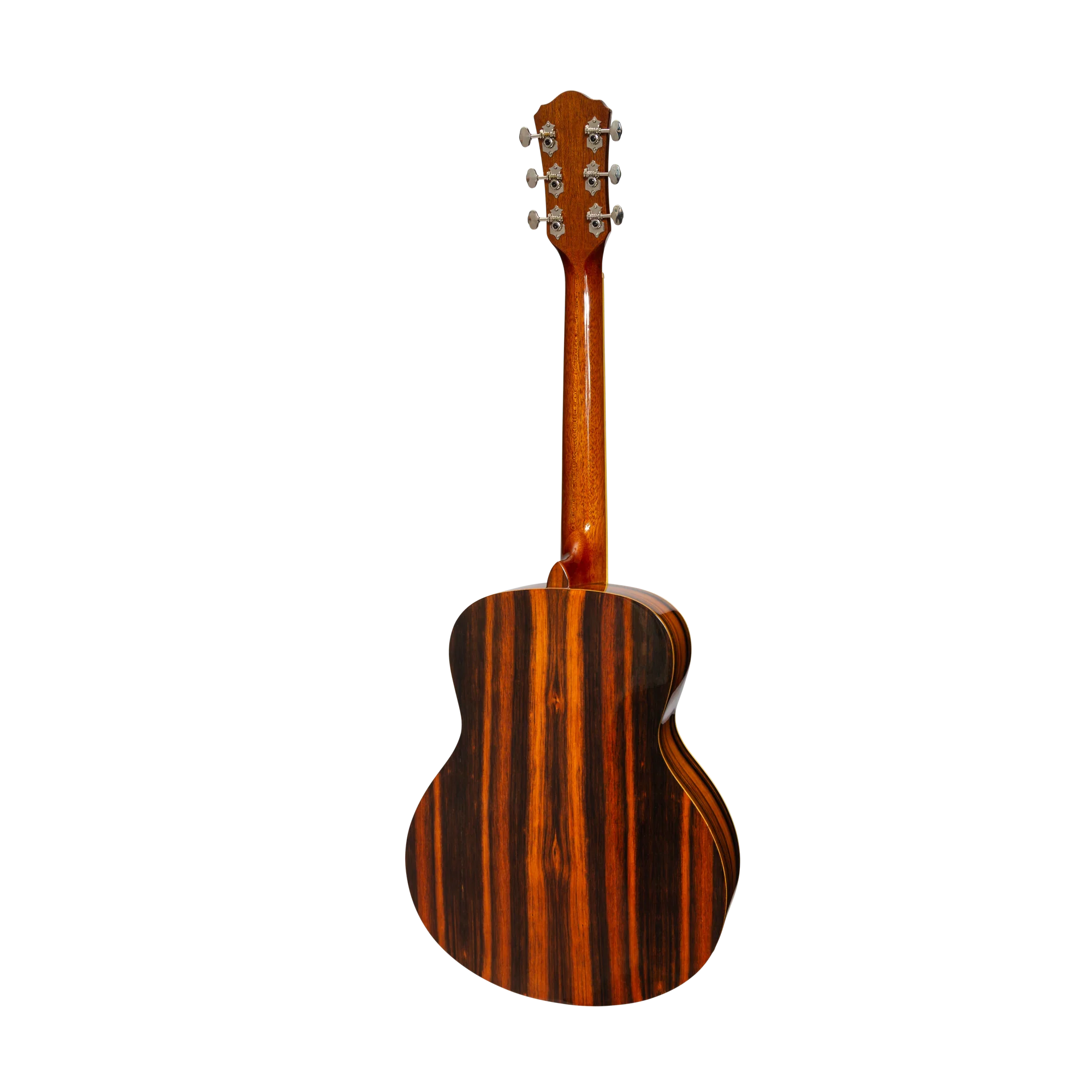 Martinez '51 Series' Left-Handed Acoustic-Electric Guitar - Beautiful Amara Wood Short Scale with Gloss Finish