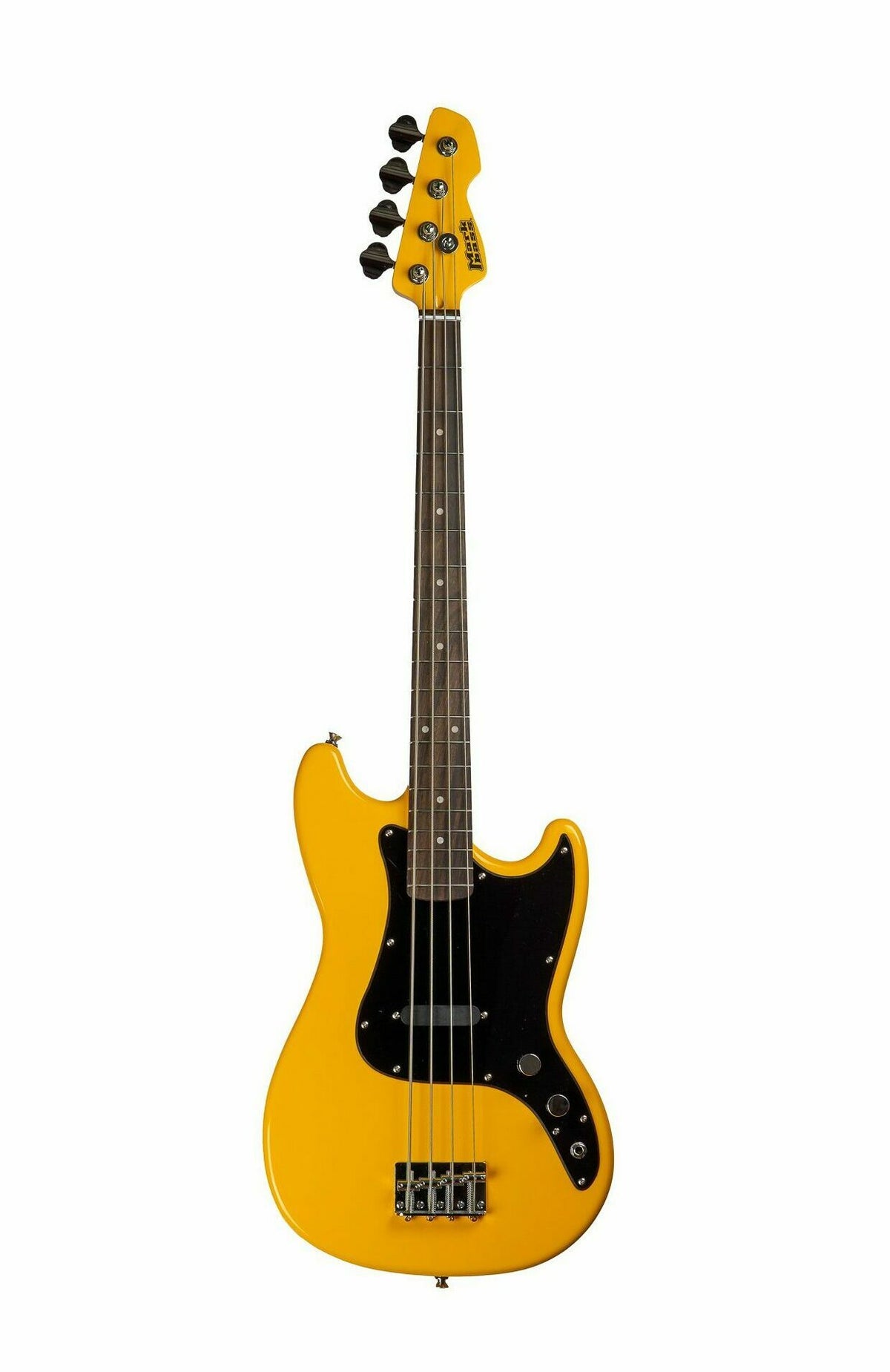 Markbass Yellow Short Scale P Bass Guitar with Laurel Fretboard