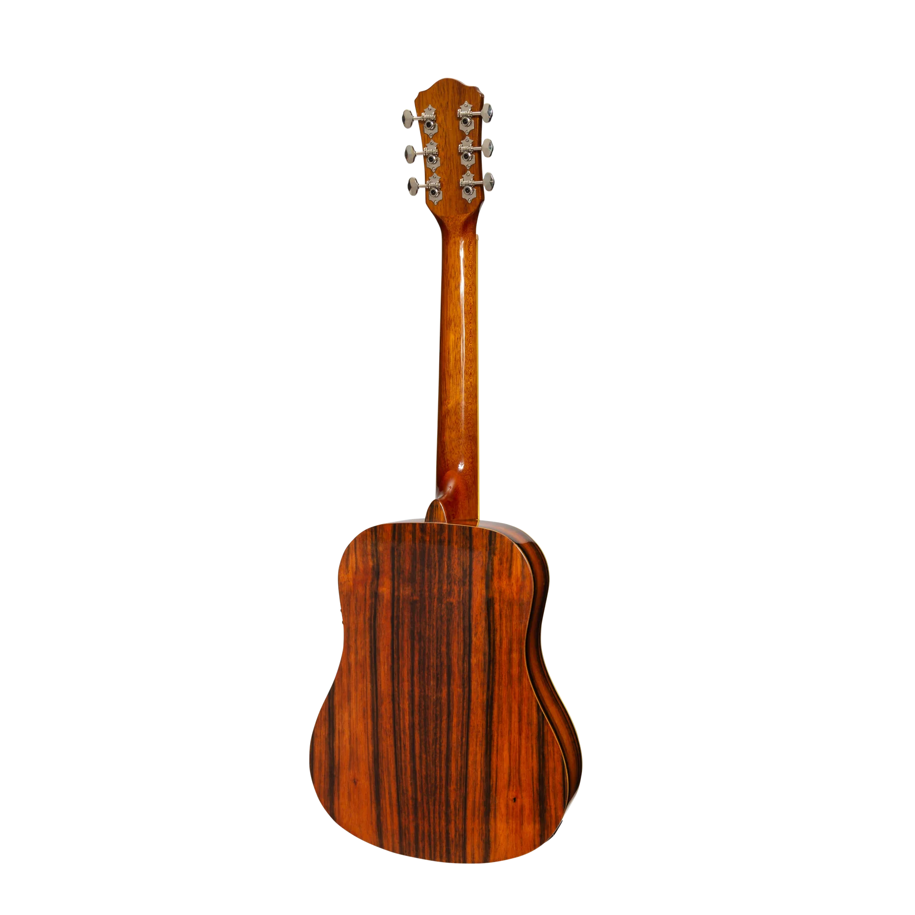 Martinez '51 Series' Left Handed Babe Traveller Acoustic-Electric Guitar - Amara Gloss Finish