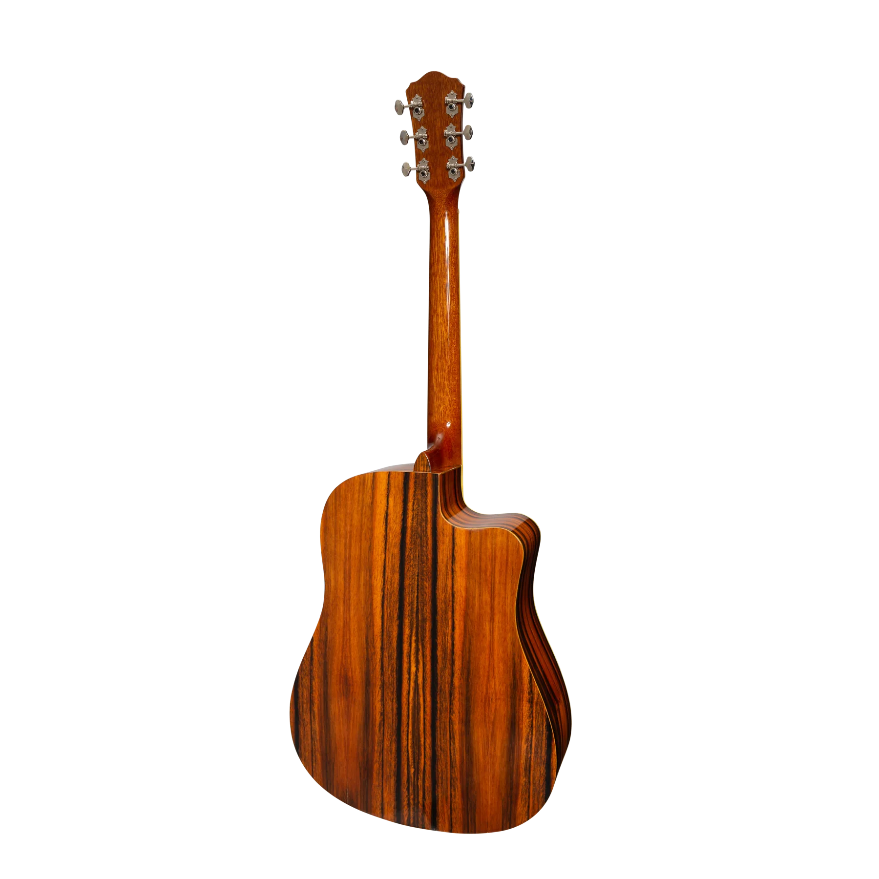 Martinez '51 Series' Left Handed Dreadnought Acoustic-Electric Guitar - Cutaway Design - Amara Gloss Finish