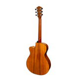 Martinez '51 Series' Folk Size Cutaway Acoustic-Electric Guitar Koa in Gloss Finish