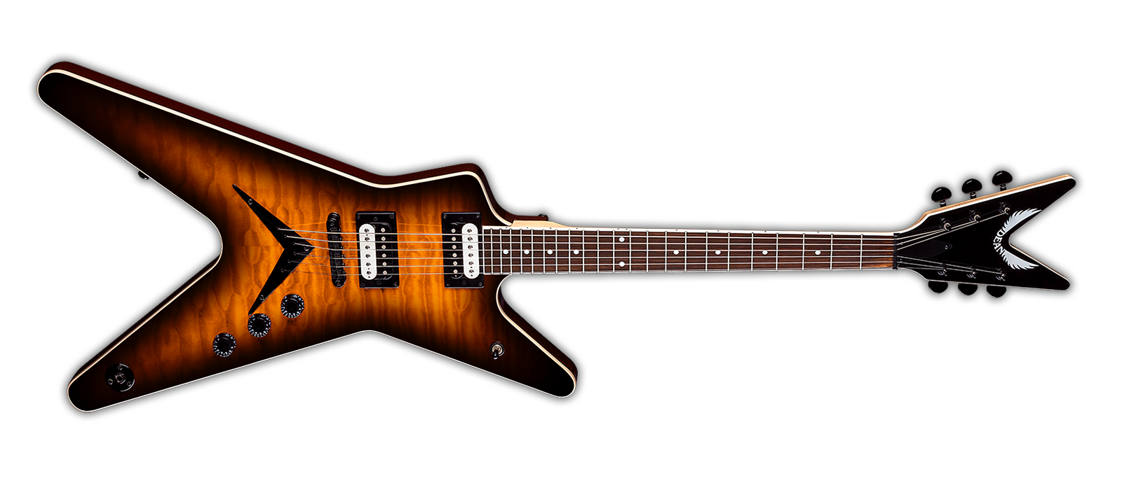 Dean Guitars ML X Quilt Maple Trans Brazilia