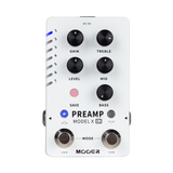 Mooer Dual Footswitch Digital Preamp X2 Guitar Effects Pedal