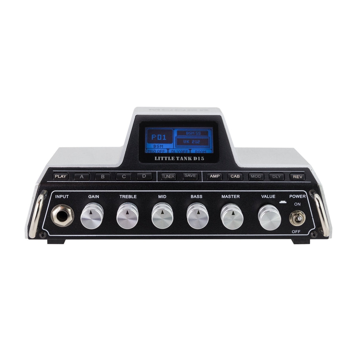 Mooer 'Little Tank' D15 Modelling Amplifier Head-MEP-LTD15