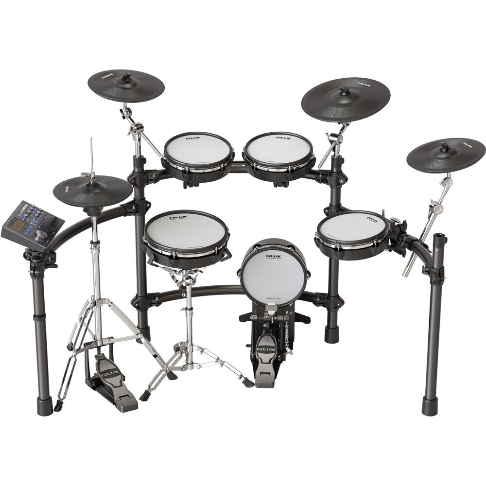 NU-X Products NU-X DM8 Professional 9-Piece Electronic Drum Kit with All Mesh Heads