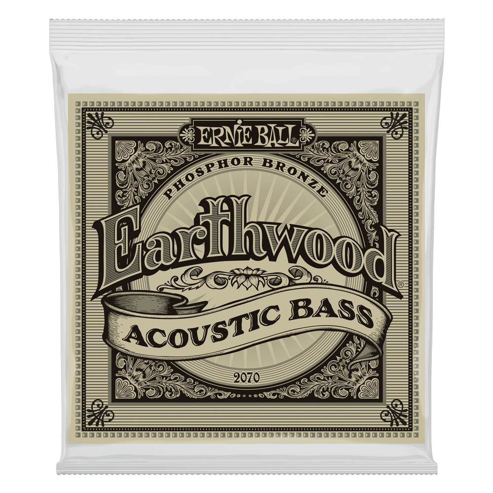 Ernie Ball Earthwood Phosphor Bronze Acoustic Bass Strings 45-95 Gauge