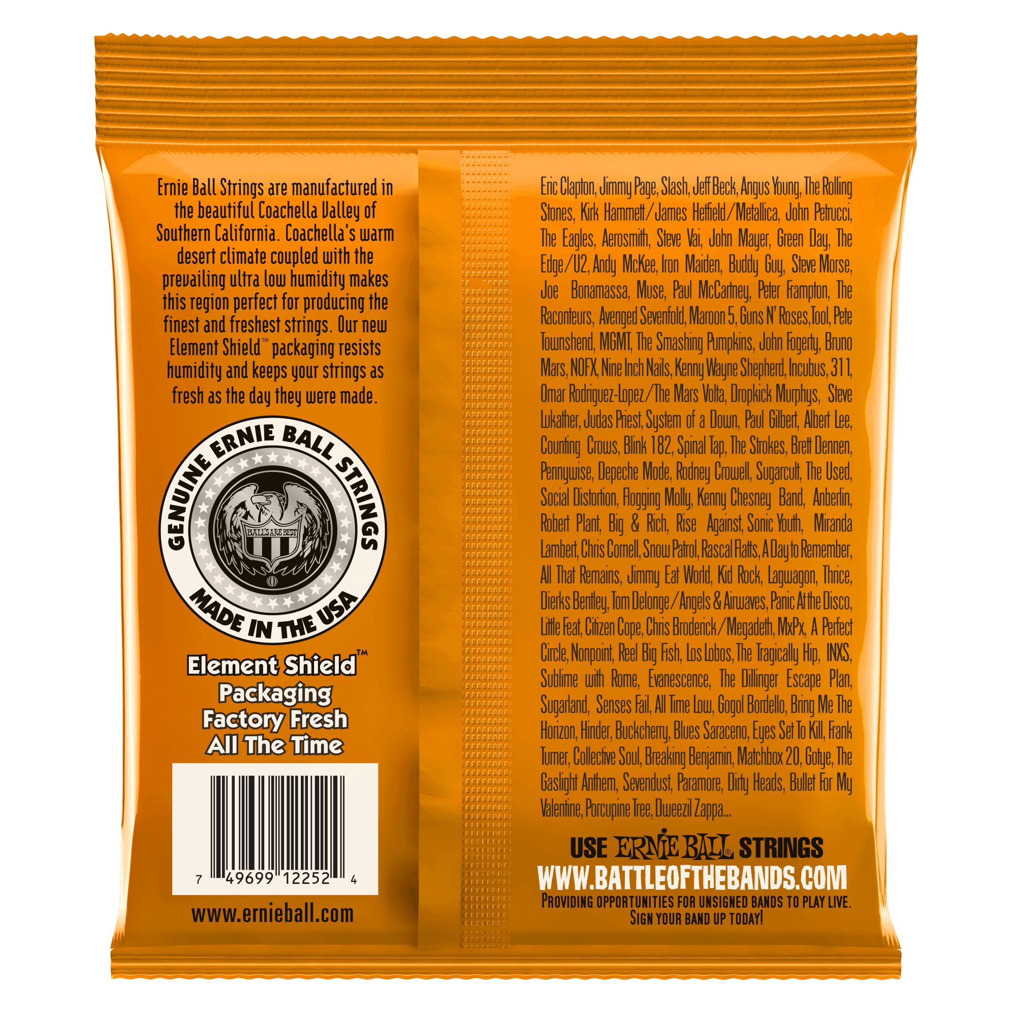Ernie Ball Hybrid Slinky Classic Rock n Roll Pure Nickel Wrap Electric Guitar Strings 9-46 Gauge