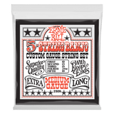 Ernie Ball Medium 5-String Loop End Stainless Steel Banjo Guitar Strings, 10-10 Gauge