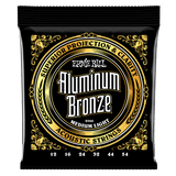 Ernie Ball Medium Light Aluminum Bronze Acoustic Guitar Strings, 12-54 Gauge