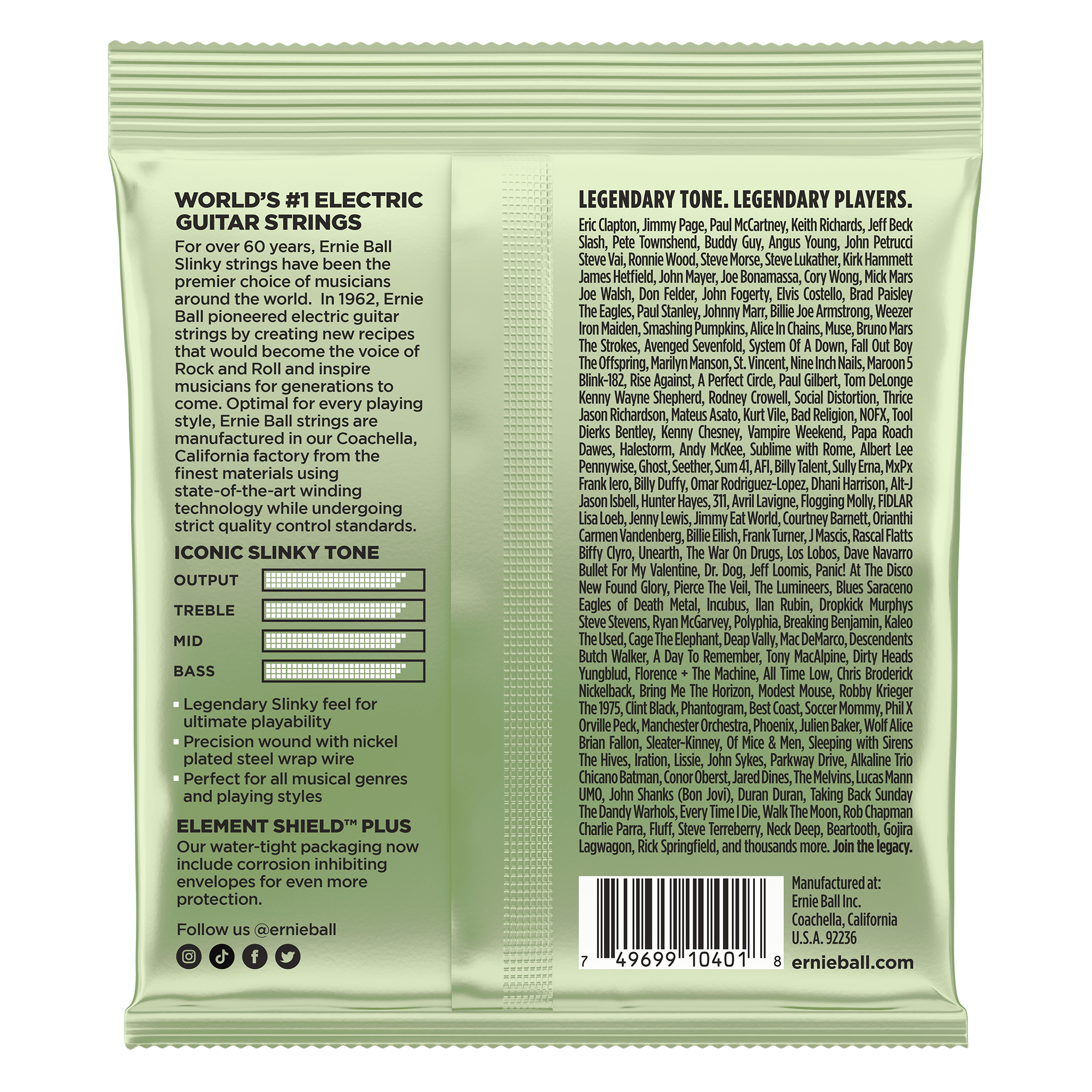 Magnum Slinky Nickel Wound Electric Guitar Strings 12 - 56 Gauge