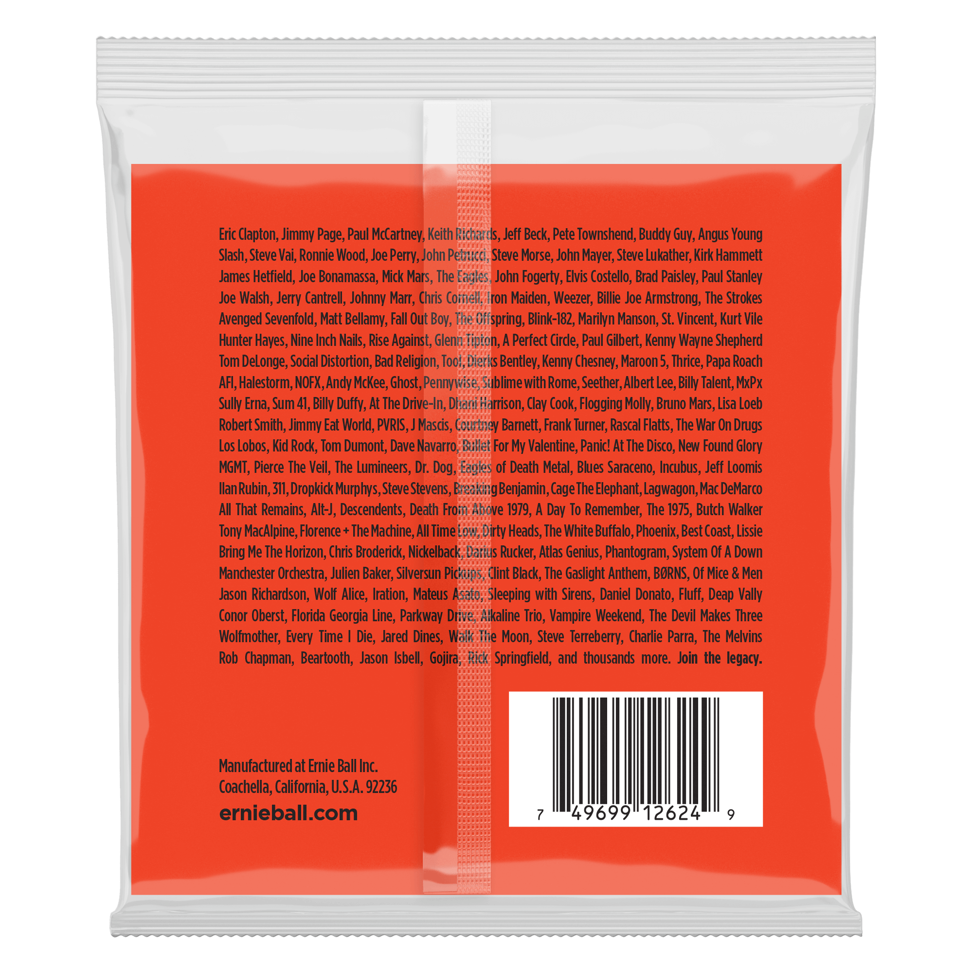Ernie Ball Skinny Top Heavy Bottom Slinky 8-String Electric Guitar Strings 9-80 Gauge