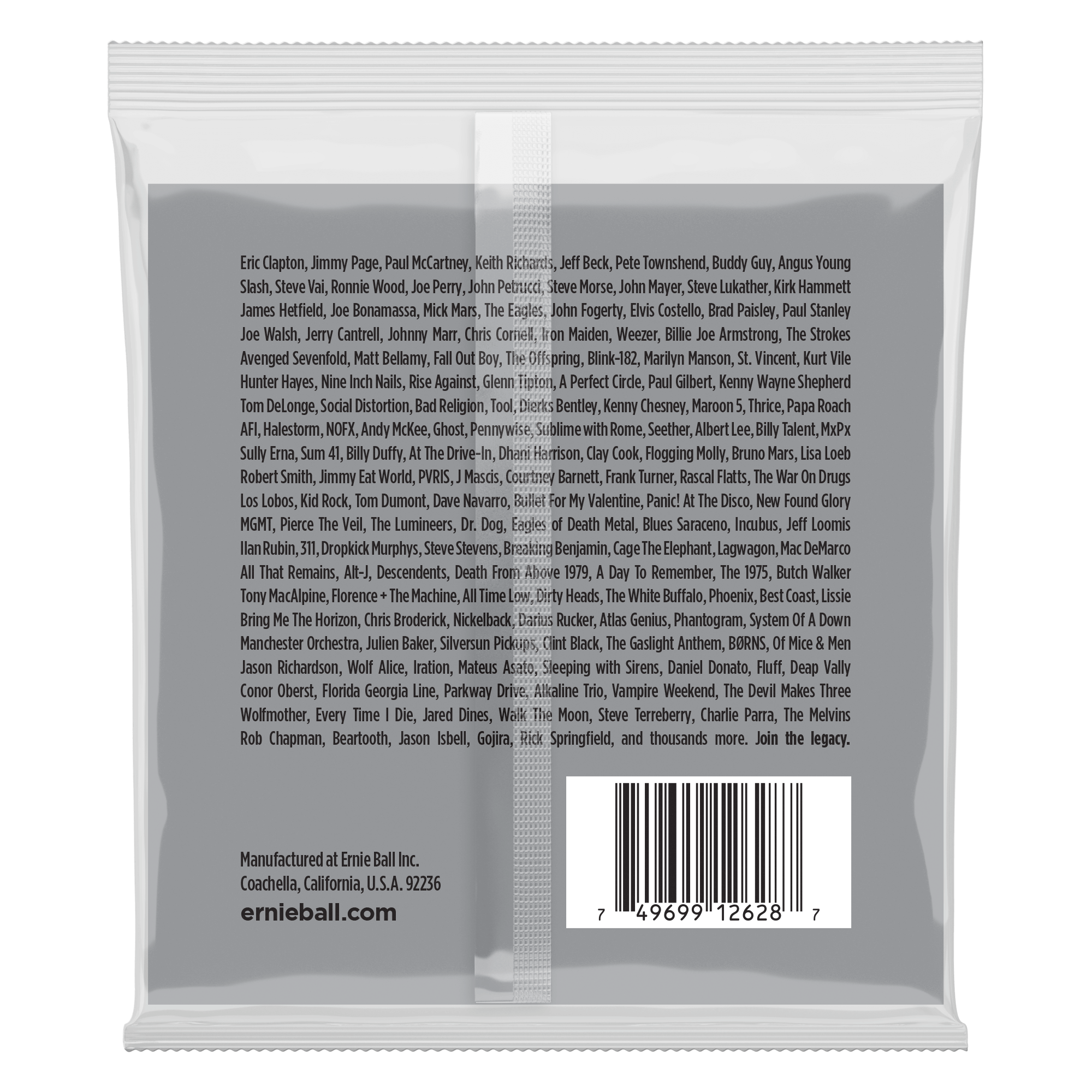 Ernie Ball Slinky Nickel Wound 9-String Electric Guitar Strings 9-105 Gauge