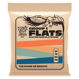 Ernie Ball Flatwound Group I Electric Bass String, 55-110 Gauge