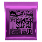 Ernie Ball Power Slinky Nickel Wound Electric Guitar Strings 11-48 Gauge, 3 Pack