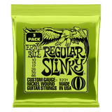 Ernie Ball Regular Slinky Nickel Wound Electric Guitar Strings 3 Pieces Pack, 10-46 Gauge