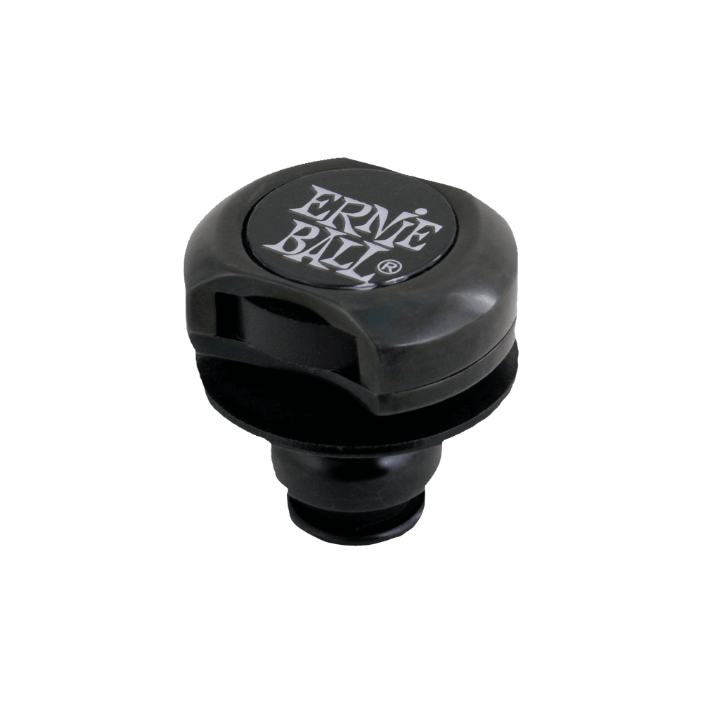 Ernie Ball Super Guitar Strap Locks in Black