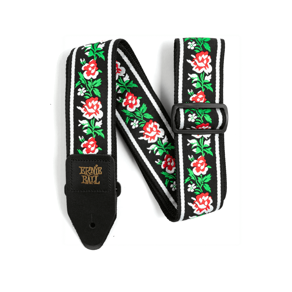Ernie Ball Winter Rose Jacquard Guitar Strap