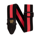 Ernie Ball Stretch Comfort Guitar Strap in Racer Red