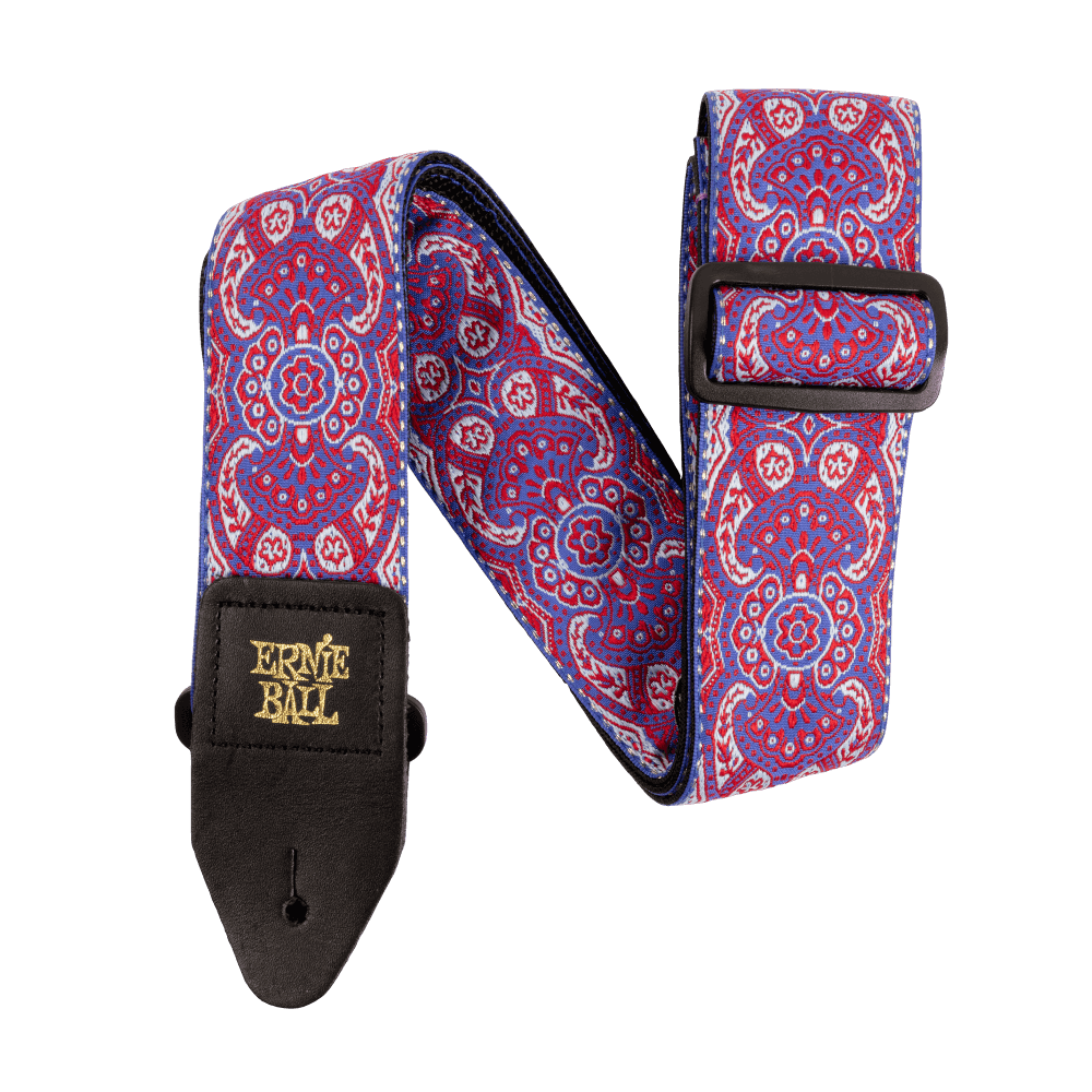 Beatnik Black Jacquard Guitar Strap
