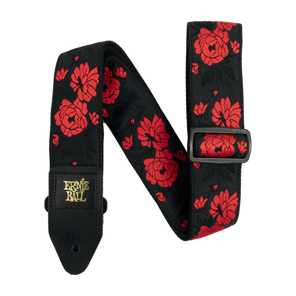 Ernie Ball Tango Rose Jacquard Guitar Strap