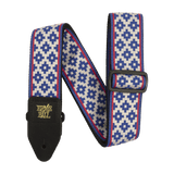 Blue Crux Jacquard Guitar Strap