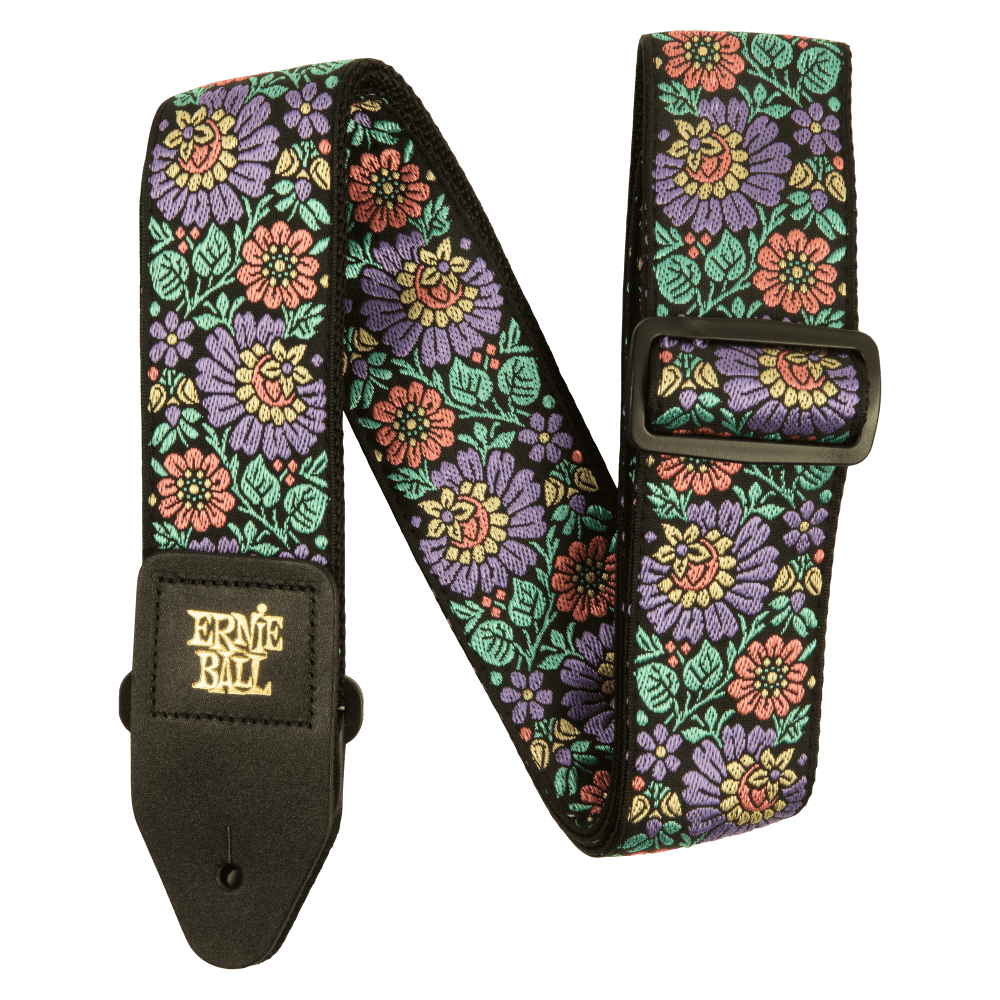 Ernie Ball Evening Bloom Jacquard Guitar Strap