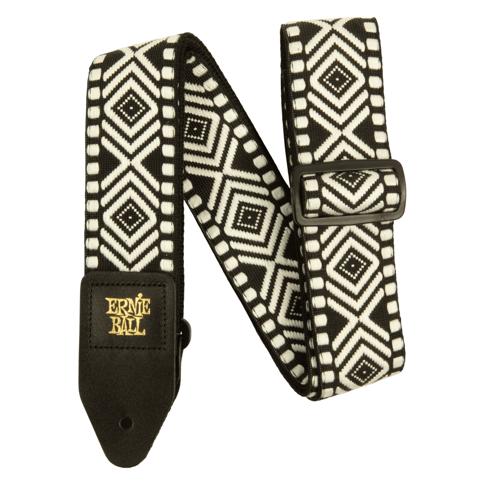 Ernie Ball White Savannah Jacquard Guitar Strap