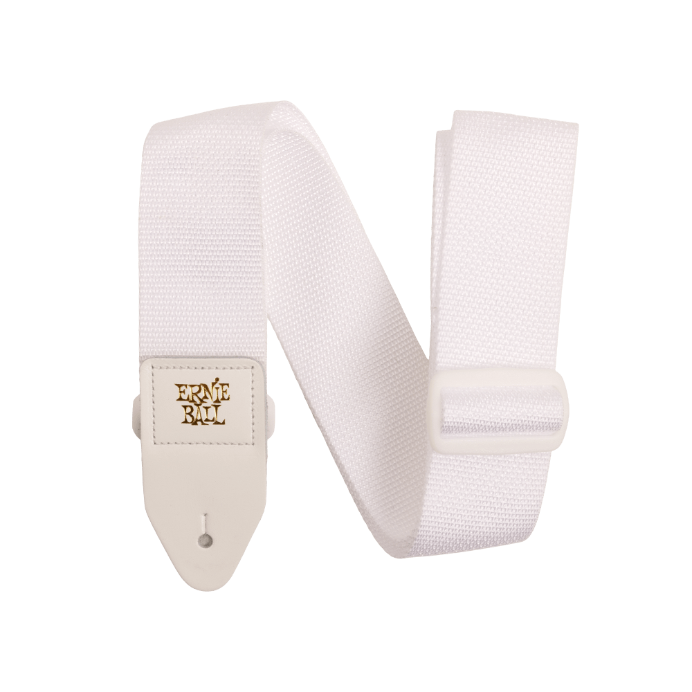 Ernie Ball White Polypro Guitar Strap