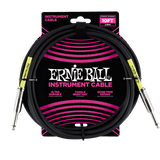 Ernie Ball 10ft Straight/Straight Instrument Cable, Black