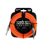 Ernie Ball Flex Instrument Cable Straight/Straight 20ft - Orange