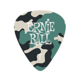 Ernie Ball Thin Gauge Camouflage Cellulose Picks 12 Pieces