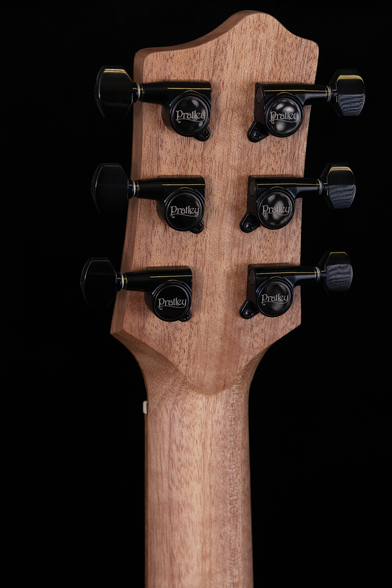 Pratley Classic Series Mini OM Model Solid Blackwood Top, Solid Blackwood B/S