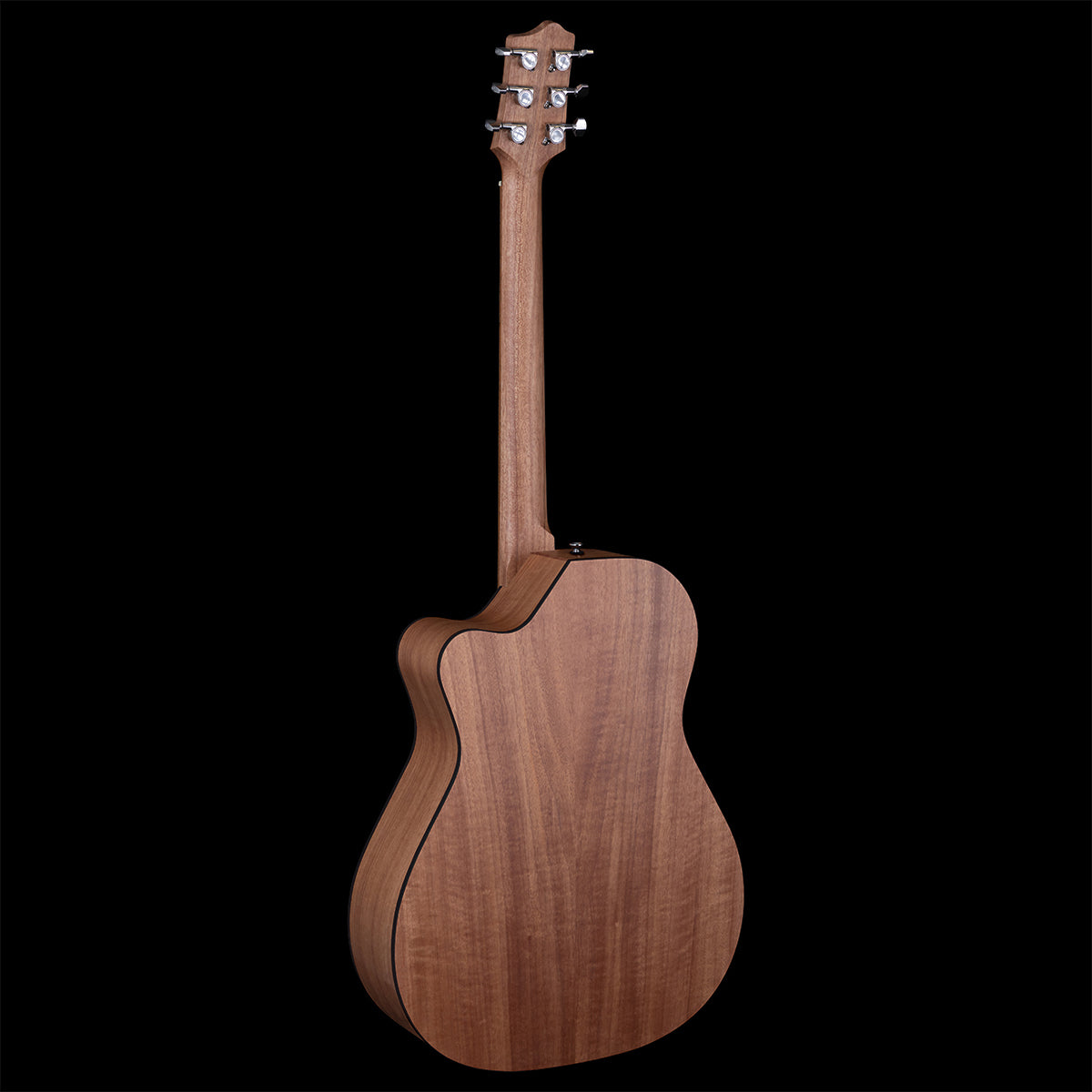 Pratley Classic Series OM Cutaway Model Solid Maple Top, Solid Maple B/S