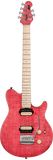 Sterling By Music Man Axis AX3 Flame Maple Top in Stain Pink