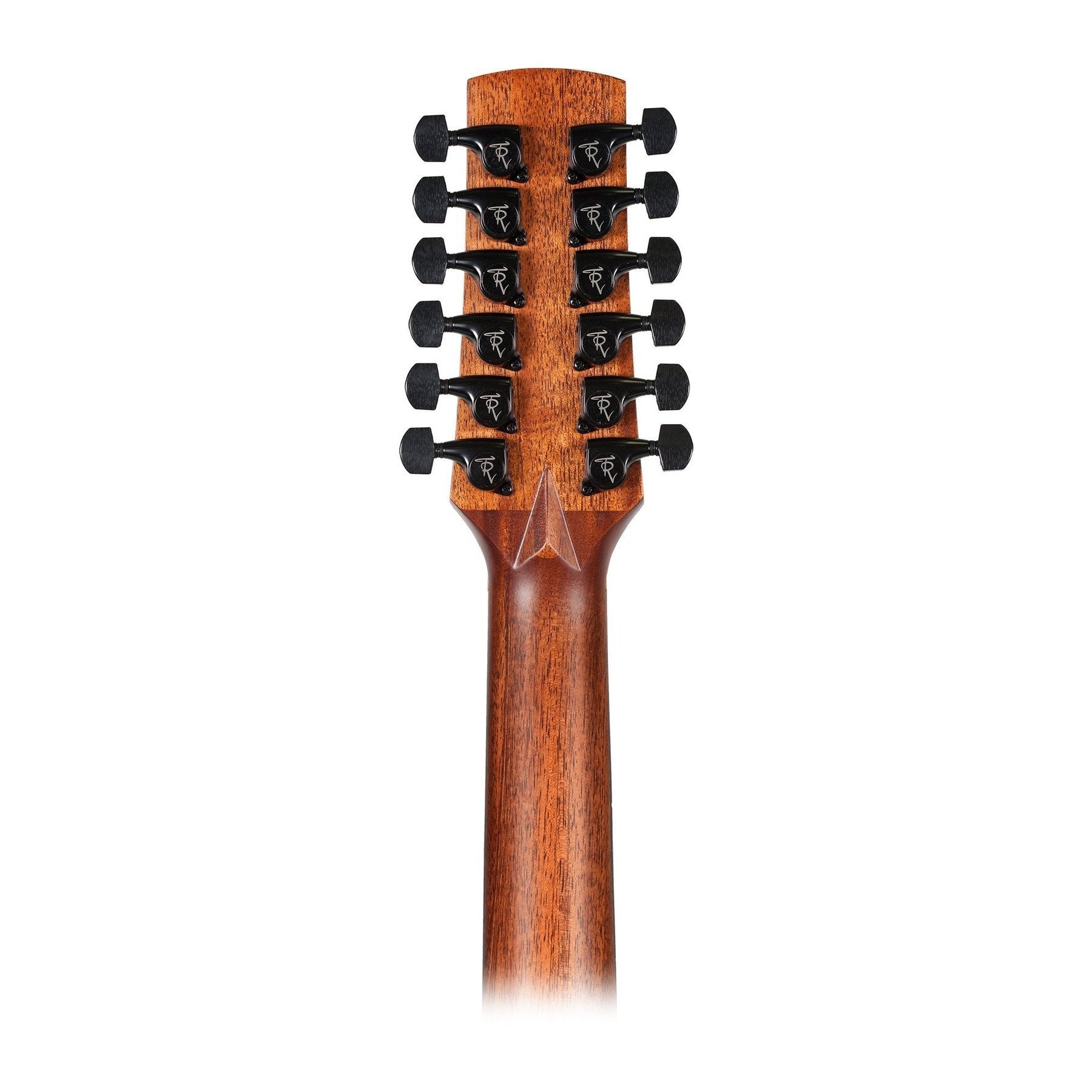 Timberidge 'Messenger Series' 12-String Mahogany Solid Top Acoustic-Electric Small Body Cutaway Guitar (Natural Satin)