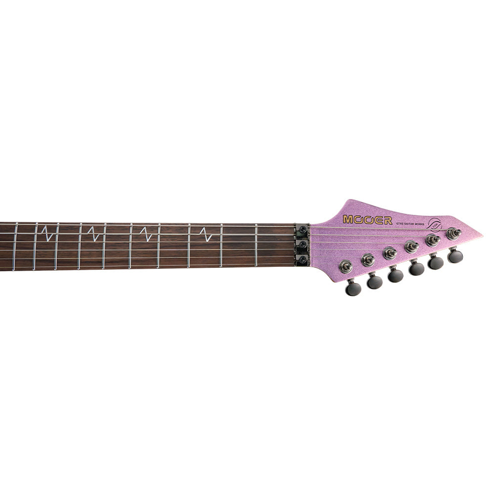 Mooer MMT100FR Electric Guitar in Aurora Pink