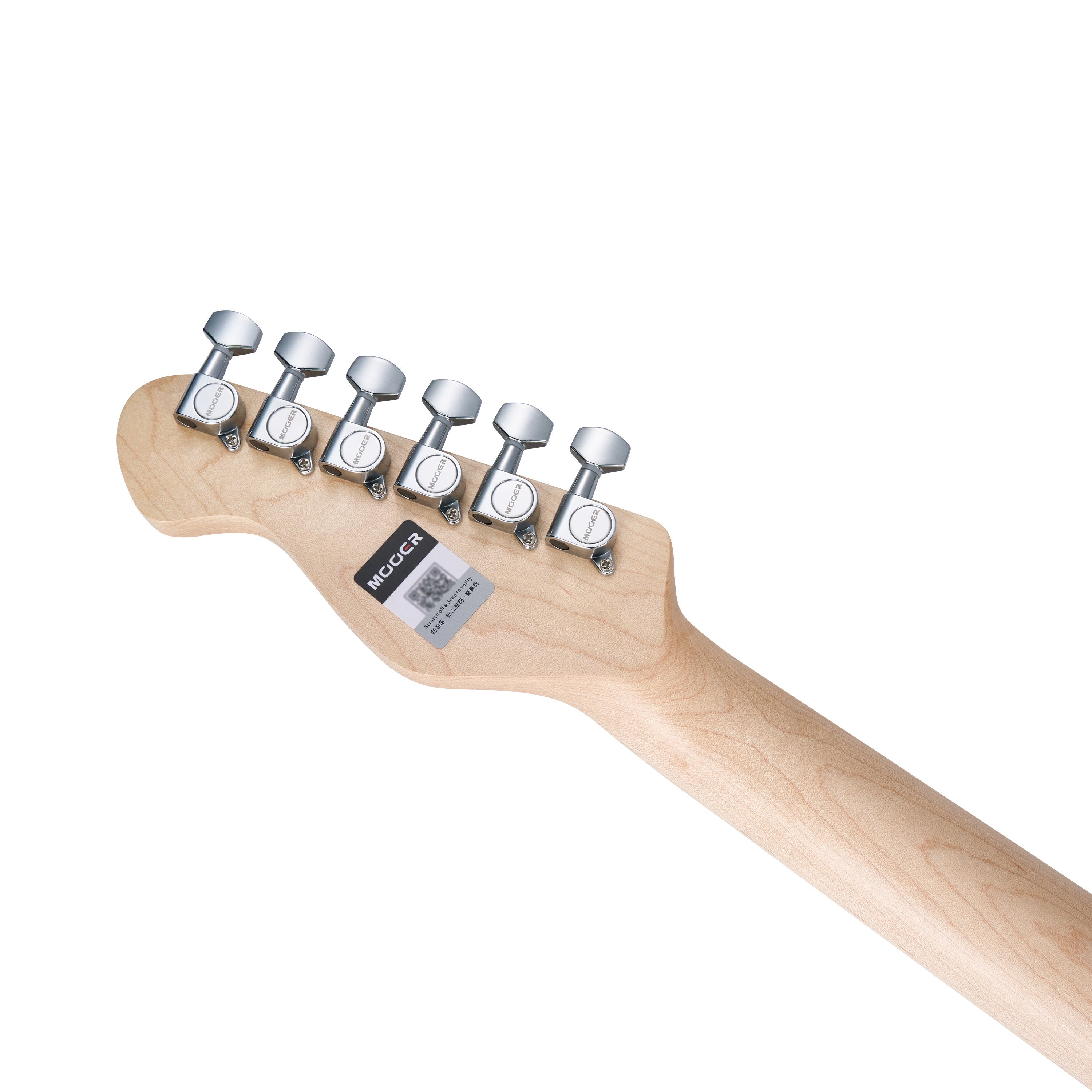 Mooer MSC30 Pro Electric Guitar in Lemon Green