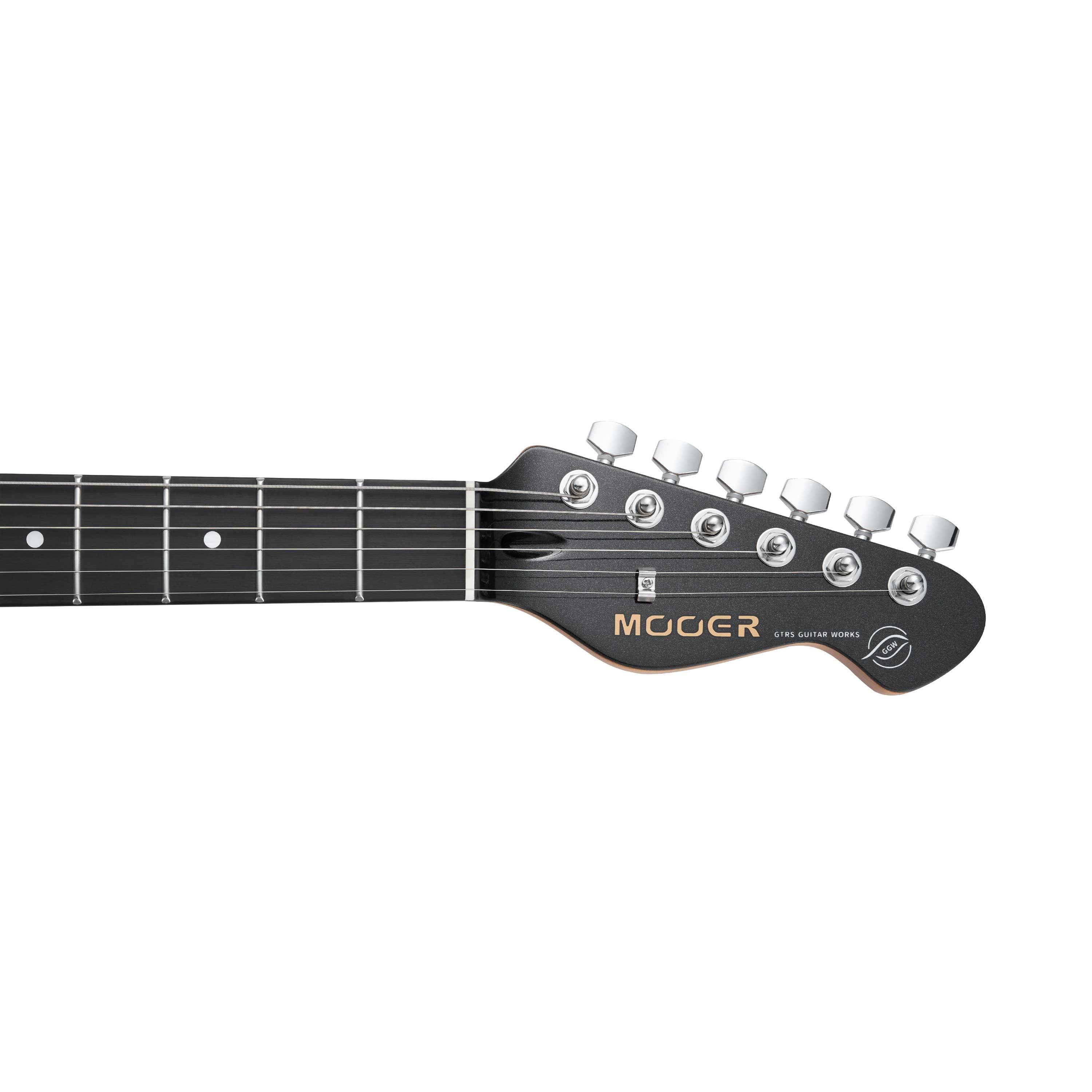Mooer MSC12 Pro Electric Guitar in Iron Silverburst