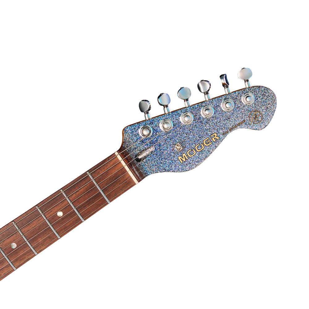 Mooer MSC50 Pro Electric Guitar in Magic Crystal Gloss