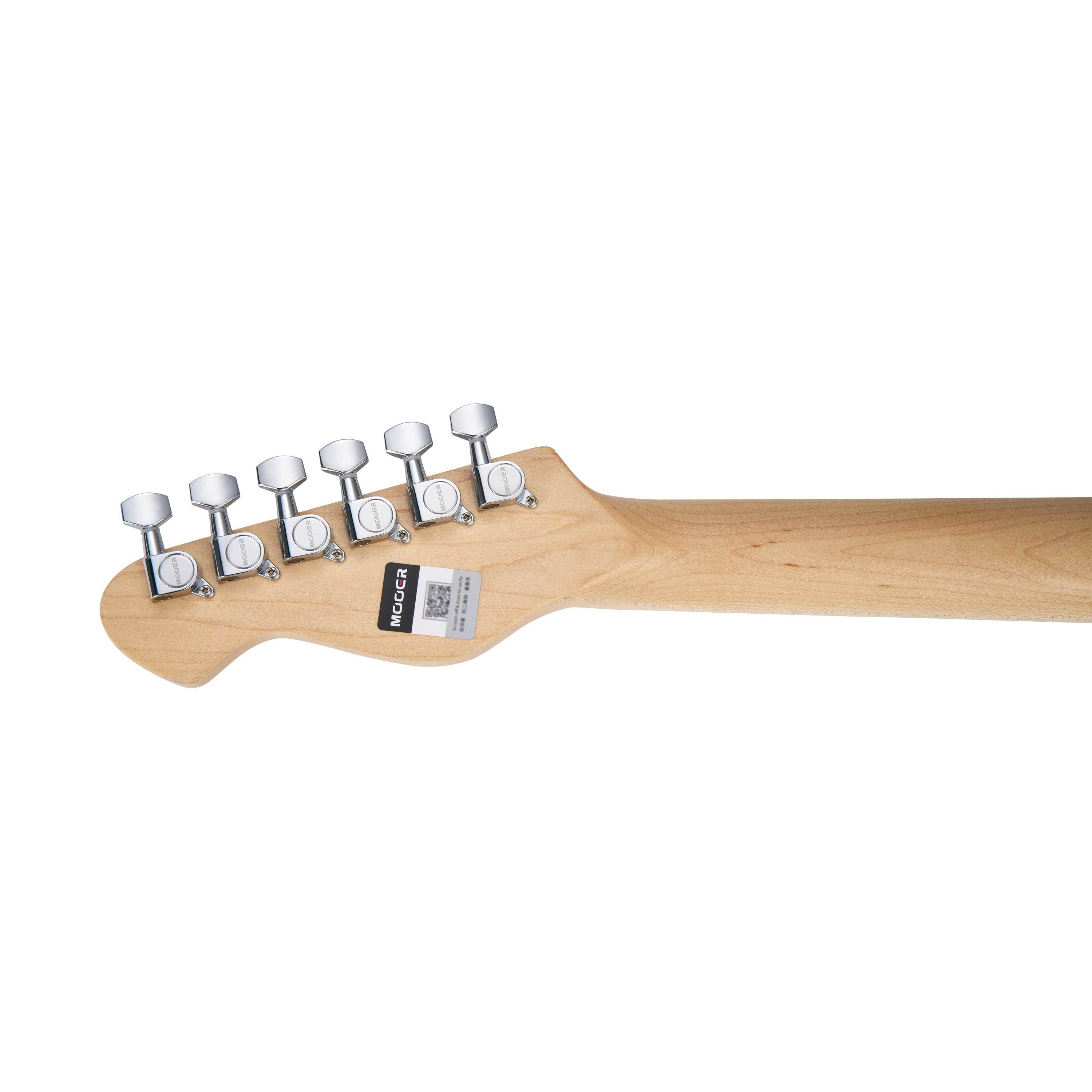 Mooer MCS11 Pro Electric Guitar in Polar White