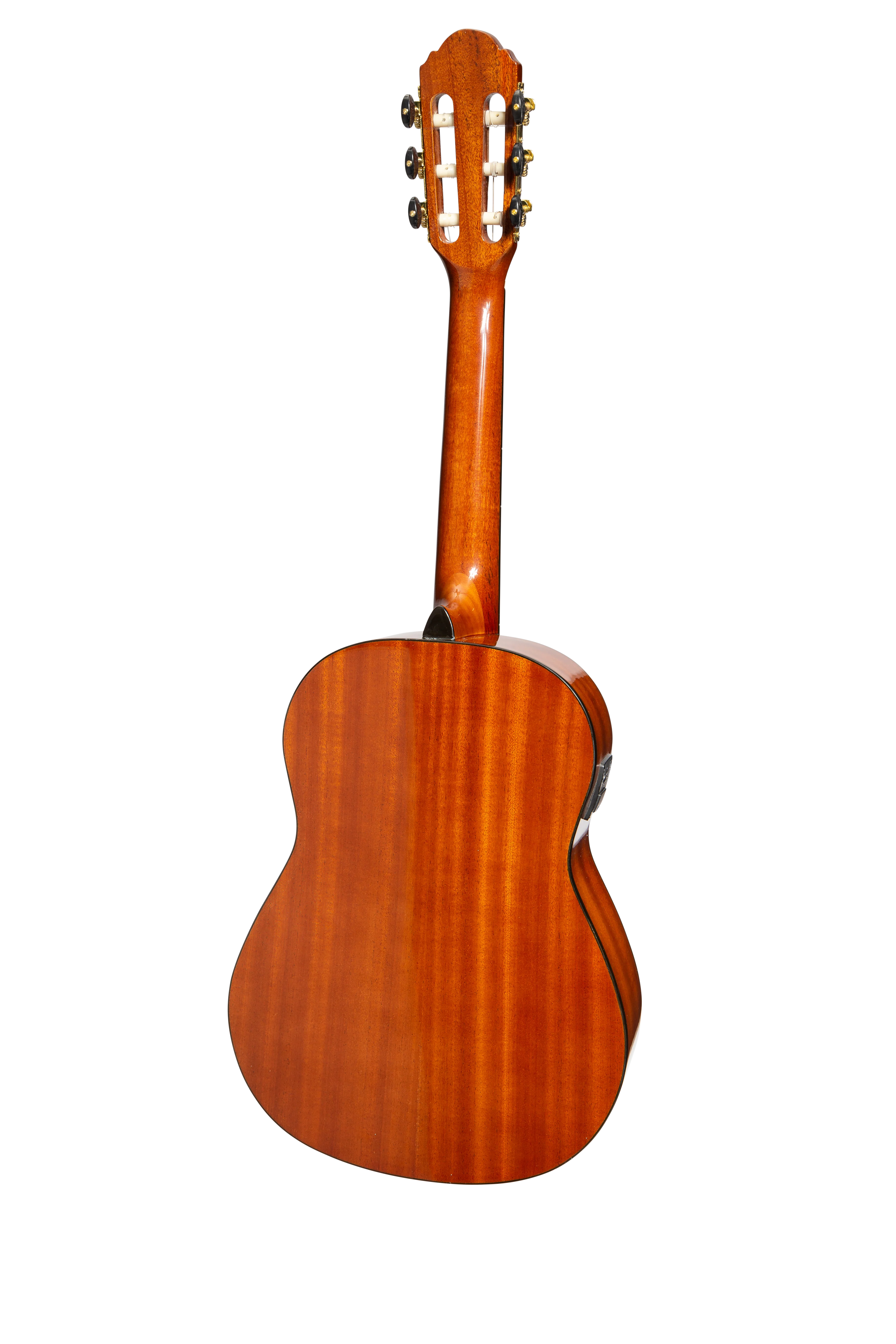 Martinez 1/2 Size Kids Classical Guitar Pack - Starter Kit in Amber Gloss Finish